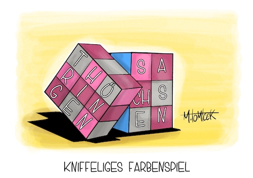 Kniffeliges Farbenspiel