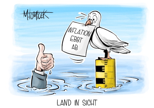 Land in Sicht