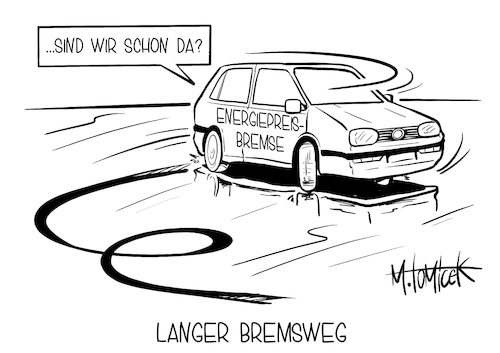 Langer Bremsweg