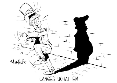 Cartoon: Langer Schatten (medium) by Mirco Tomicek tagged usa,us,präsident,präsidentschaftswahl,wahl,wahlen,joe,biden,donald,trump,künftiger,president,machtwechsel,wechsel,vereidigung,vereidigt,washington,kapitol,sicherheit,sicherheitsvorkehrung,amerika,uncle,sam,vereinigte,staaten,amt,amtswechsel,amtseinführung,schatten,eid,zeremonie,militär,nationalgarde,cartoon,karikatur,pressekarikatur,mirco,tomicek,usa,us,präsident,präsidentschaftswahl,wahl,wahlen,joe,biden,donald,trump,künftiger,president,machtwechsel,wechsel,vereidigung,vereidigt,washington,kapitol,sicherheit,sicherheitsvorkehrung,amerika,uncle,sam,vereinigte,staaten,amt,amtswechsel,amtseinführung,schatten,eid,zeremonie,militär,nationalgarde,cartoon,karikatur,pressekarikatur,mirco,tomicek