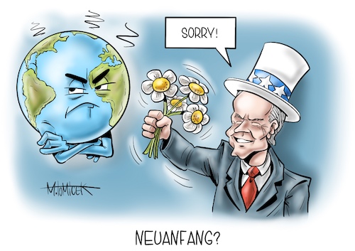 Cartoon: Neuanfang? (medium) by Mirco Tomicek tagged joe,biden,usa,us,präsident,amerika,president,united,states,of,america,staaten,staatschefs,online,klimagipfel,klima,gipfel,umwelt,klimaziele,ziele,erderwärmung,planet,erde,umweltschutz,klimaschutz,konferenz,digital,schalte,videoschalte,meeting,video,cartoon,karikatur,pressekarikatur,mirco,tomicek,joe,biden,usa,us,präsident,amerika,president,united,states,of,america,staaten,staatschefs,online,klimagipfel,klima,gipfel,umwelt,klimaziele,ziele,erderwärmung,planet,erde,umweltschutz,klimaschutz,konferenz,digital,schalte,videoschalte,meeting,video,cartoon,karikatur,pressekarikatur,mirco,tomicek