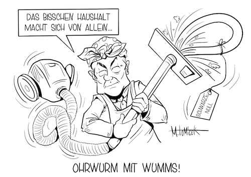 Cartoon: Ohrwurm mit Wumms (medium) by Mirco Tomicek tagged olaf,scholz,finanzminister,minister,wumms,haushalt,neuverschuldung,verschuldung,bund,deutschland,milliarden,corona,krise,covid19,schwarze,null,große,koalition,regierung,konjunktur,konjunkturpaket,paket,2021,cartoon,karikatur,mirco,tomicek,olaf,scholz,finanzminister,minister,wumms,haushalt,neuverschuldung,verschuldung,bund,deutschland,milliarden,corona,krise,covid19,schwarze,null,große,koalition,regierung,konjunktur,konjunkturpaket,paket,2021,cartoon,karikatur,mirco,tomicek