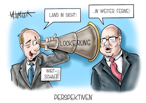 Cartoon: Perspektiven (medium) by Mirco Tomicek tagged wirtschaft,wirtschaftsgipfel,gipfel,peter,altmaier,unternehmen,hoffnung,lockerung,lockerungen,lockdown,shutdown,corona,covid19,hilfe,hilfen,coronahilfen,geld,zahlung,chance,öffnung,öffnungen,einzelhandel,zweite,dritte,welle,bundeswirtschaftsminister,krise,pandemie,cartoon,karikatur,pressekarikatur,mirco,tomicek,wirtschaft,wirtschaftsgipfel,gipfel,peter,altmaier,unternehmen,hoffnung,lockerung,lockerungen,lockdown,shutdown,corona,covid19,hilfe,hilfen,coronahilfen,geld,zahlung,chance,öffnung,öffnungen,einzelhandel,zweite,dritte,welle,bundeswirtschaftsminister,krise,pandemie,cartoon,karikatur,pressekarikatur,mirco,tomicek