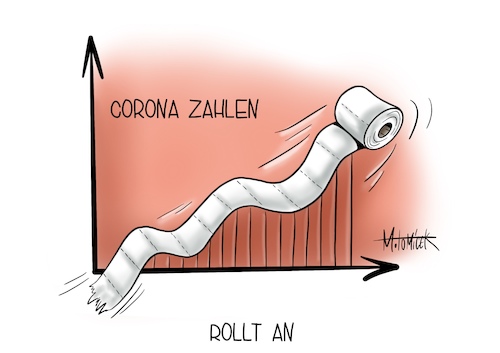 Cartoon: Rollt an (medium) by Mirco Tomicek tagged neuinfektionen,infektionen,klopapier,toilettenpapier,papier,infekt,corona,covid19,virus,viren,hamstern,hamster,gehamstert,einkäufe,einkaufen,shoppen,vorrat,lager,zahlen,fallzahlen,fall,rki,rober,koch,institut,cartoon,karikatur,pressekarikatur,mirco,tomicek,neuinfektionen,infektionen,klopapier,toilettenpapier,papier,infekt,corona,covid19,virus,viren,hamstern,hamster,gehamstert,einkäufe,einkaufen,shoppen,vorrat,lager,zahlen,fallzahlen,fall,rki,rober,koch,institut,cartoon,karikatur,pressekarikatur,mirco,tomicek