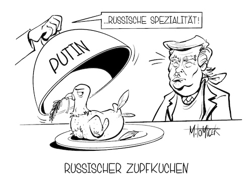 Russischer Zupfkuchen