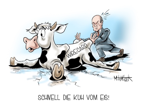 Schnell die Kuh vom Eis!