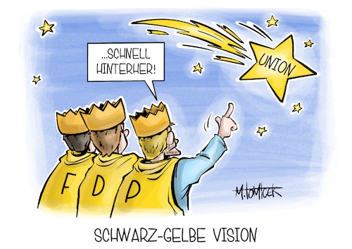 Schwarz-Gelbe Vision