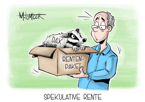 Cartoon: Spekulative Rente (medium) by Mirco Tomicek tagged heil,lindner,rente,rentenpaket,pakete,renten,aktien,aktienmarkt,dax,arbeit,finanzen,cartoon,karikatur,pressekarikatur,mirco,tomicek,heil,lindner,rente,rentenpaket,pakete,renten,aktien,aktienmarkt,dax,arbeit,finanzen,cartoon,karikatur,pressekarikatur,mirco,tomicek