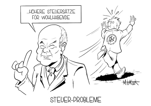 Cartoon: Steuer-Probleme (medium) by Mirco Tomicek tagged olaf,scholz,finanzminister,steuern,steuer,steuererhöhung,erhöhung,wohlhabend,wohlhabende,besserverdiener,sehrgut,verdiener,reich,reiche,geld,dfb,deutscher,fußball,bund,privatwohnungen,geschäftsräume,steuerhinterziehung,hinterziehung,staatsanwaltschaft,staat,polizei,probleme,fußballer,bandenwerbung,bande,werbung,karikatur,pressekarikatur,cartoon,mirco,tomicek,olaf,scholz,finanzminister,steuern,steuer,steuererhöhung,erhöhung,wohlhabend,wohlhabende,besserverdiener,sehrgut,verdiener,reich,reiche,geld,dfb,deutscher,fußball,bund,privatwohnungen,geschäftsräume,steuerhinterziehung,hinterziehung,staatsanwaltschaft,staat,polizei,probleme,fußballer,bandenwerbung,bande,werbung,karikatur,pressekarikatur,cartoon,mirco,tomicek