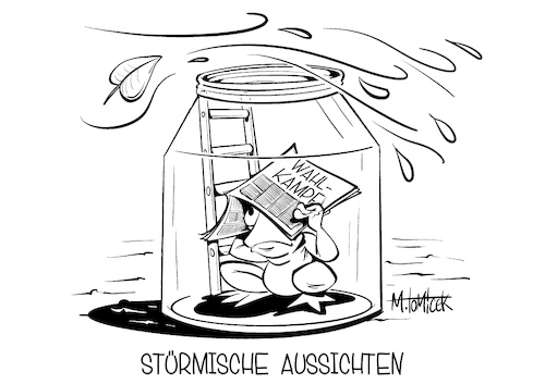 Stürmische Aussichten