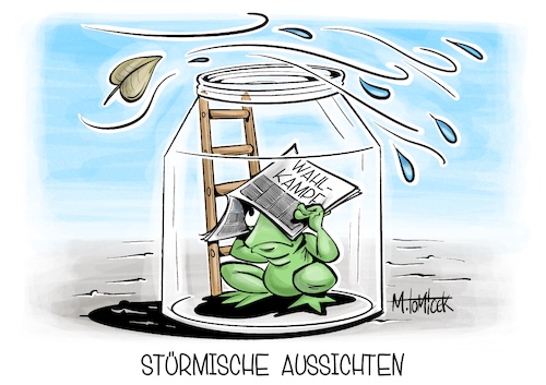 Stürmische Aussichten