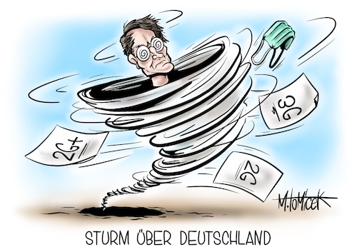 Cartoon: Sturm über Deutschland (medium) by Mirco Tomicek tagged beschlussvorlage,vorlage,beschluss,beschlüsse,länder,bund,länderchefs,stärkere,lockerungen,lockerung,maßnahmen,corona,regeln,2g,3g,plus,geimpft,genesen,gastronomie,private,treffen,mpk,ministerpräsidentenkonferenz,konferenz,ministerpräsidenten,karl,lauterbach,lockdown,einzelhandel,handel,geschäft,sturm,unwetter,unwetterwarnung,sturmböen,sturmtief,wind,windig,cartoon,karikatur,pressekarikatur,mirco,tomicek,beschlussvorlage,vorlage,beschluss,beschlüsse,länder,bund,länderchefs,stärkere,lockerungen,lockerung,maßnahmen,corona,regeln,2g,3g,plus,geimpft,genesen,gastronomie,private,treffen,mpk,ministerpräsidentenkonferenz,konferenz,ministerpräsidenten,karl,lauterbach,lockdown,einzelhandel,handel,geschäft,sturm,unwetter,unwetterwarnung,sturmböen,sturmtief,wind,windig,cartoon,karikatur,pressekarikatur,mirco,tomicek