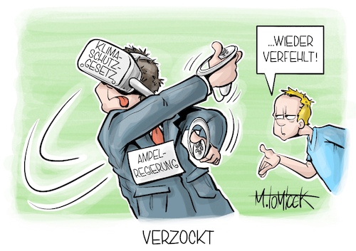 Cartoon: Verzockt (medium) by Mirco Tomicek tagged klimaschutz,klima,schutz,klimaziele,ziele,bundesregierung,regierung,ampel,ampelkoalition,koalition,klimaschutzziele,deutschland,gamescom,köln,gaming,vr,virtual,reality,games,zocken,cartoon,karikatur,pressekarikatur,mirco,tomicek,klimaschutz,klima,schutz,klimaziele,ziele,bundesregierung,regierung,ampel,ampelkoalition,koalition,klimaschutzziele,deutschland,gamescom,köln,gaming,vr,virtual,reality,games,zocken,cartoon,karikatur,pressekarikatur,mirco,tomicek