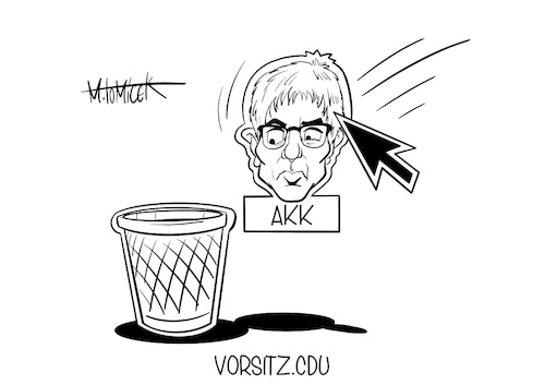 Cartoon: Vorsitz.CDU (medium) by Mirco Tomicek tagged annegret,kramp,karrenbauer,nachfolger,cdu,parteitag,partei,tag,verspätung,vorsitz,vorsitzender,chef,armin,laschet,friedrich,merz,norbert,röttgen,kanzler,kanzlerfrage,kanzleramt,wahl,wahlen,wählen,gewählt,online,digital,web,videochat,video,christdemokraten,digitaler,computer,abgelöst,verabschiedet,union,deutschland,cartoon,karikatur,pressekarikatur,mirco,tomicek,annegret,kramp,karrenbauer,nachfolger,cdu,parteitag,partei,tag,verspätung,vorsitz,vorsitzender,chef,armin,laschet,friedrich,merz,norbert,röttgen,kanzler,kanzlerfrage,kanzleramt,wahl,wahlen,wählen,gewählt,online,digital,web,videochat,video,christdemokraten,digitaler,computer,abgelöst,verabschiedet,union,deutschland,cartoon,karikatur,pressekarikatur,mirco,tomicek