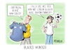 Cartoon: Blaues Wunder (small) by Mirco Tomicek tagged dfb,deutscher,fußball,bund,nationalmannschaft,mannschaft,blaues,auswärtstrikot,trikot,blau,wm,weltmeisterschaft,adidas,fußballer,karikatur,cartoon,pressekarikatur,mirco,tomicek