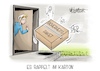 Cartoon: Es rappelt im Karton (small) by Mirco Tomicek tagged bundestag,sicherheitspaket,paket,sicherheit,innere,messer,attentat,angriff,migration,ampelkoalition,ampel,union,waffenrecht,terror,warntag,warnung,cell,broadcast,sirenen,probealarm,cartoon,karikatur,pressekarikatur,mirco,tomicek