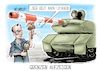 Cartoon: Grenzen aufzeigen (small) by Mirco Tomicek tagged friedrich,merz,boris,pistorius,kanzler,verteidigungsminister,sicherheit,sicherheitspolitik,litauen,bundeswehr,brigade,panzer,panzerbrigade,bund,soldaten,soldat,militär,russland,grenzen,grenze,karikatur,pressekarikatur,cartoon,mirco,tomicek