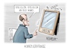 Cartoon: Kanzlerfrage (small) by Mirco Tomicek tagged friedrich,merz,kanzler,tausch,kanzlertausch,kanzlerfrage,gerüchte,berlin,hendrik,wüst,cdu,union,kanzleramt,reformen,koalition,karikatur,cartoon,pressekarikatur,mirco,tomicek