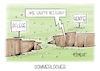 Cartoon: Sommerlöcher (small) by Mirco Tomicek tagged pflege,pflegereform,rente,rentenreform,renten,kritik,pläne,reformpläne,sommerloch,nina,warken,ministerin,cdu,csu,spd,koalition,regierung,karikatur,cartoon,pressekarikatur,mirco,tomicek