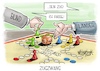 Cartoon: Zugzwang (small) by Mirco Tomicek tagged bund,länder,flüchtlingsgipfel,flüchtlinge,flucht,gipfel,migration,asyl,asylbewerber,geld,cartoon,karikatur,pressekarikatur,mirco,tomicek