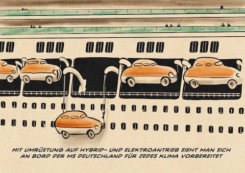 Cartoon: Antriebs- statt Mobilitätswende (medium) by Guido Kuehn tagged klima,verkehr,mobilität,antriebswende,individualverkehr,flächenverbrauch,versiegelung,klima,verkehr,mobilität,antriebswende,individualverkehr,flächenverbrauch,versiegelung