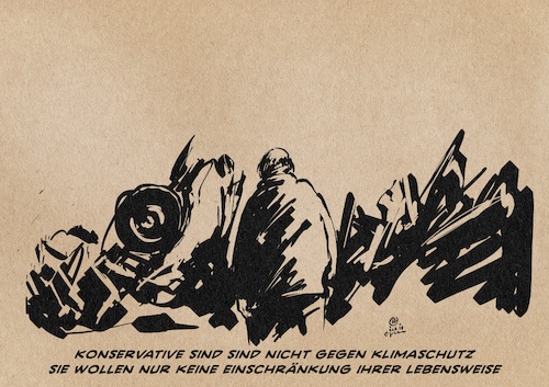 Cartoon: Die Ängste der Konservativen (medium) by Guido Kuehn tagged klima,umwelt,konservativ,union,cdu,csu,btw2021,klima,umwelt,konservativ,union,cdu,csu,btw2021