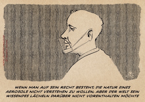 Cartoon: Kinnschildbürgerstreiche (medium) by Guido Kuehn tagged covid,covid