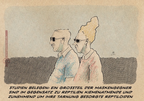 Cartoon: muss man wissen (medium) by Guido Kuehn tagged covid,corona,covidioten,masken,querdenken,covid,corona,covidioten,masken,querdenken
