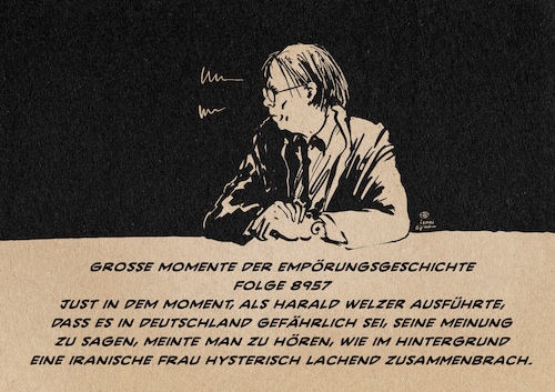 Cartoon: Welzer (medium) by Guido Kuehn tagged welzer,welzer