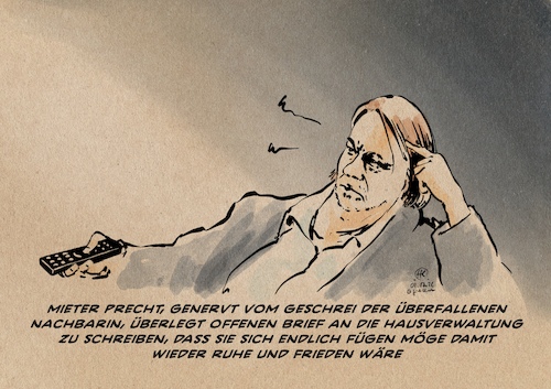 Cartoon: Wohlstandsphilosofa Precht (medium) by Guido Kuehn tagged precht,offener,brief,ukraine,putin,krieg,precht,offener,brief,ukraine,putin,krieg