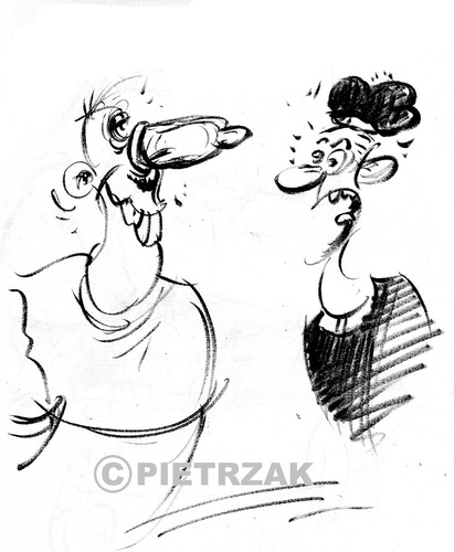 Cartoon: Gummi (medium) by Darek Pietrzak tagged humour