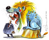 Cartoon: european lion (small) by Darek Pietrzak tagged european,union,lion