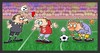 Cartoon: Football World Cup (small) by gnurf tagged football soccer penalty redcard worldcup fifa referee players field audience stadion green grass
