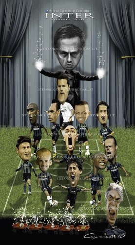 Cartoon: Inter soccer (medium) by carparelli tagged caricature