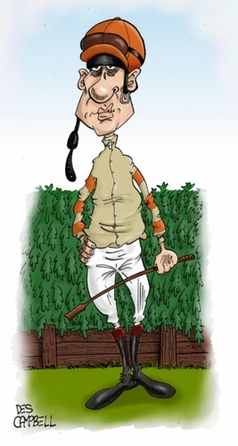 Cartoon: Grand National selection (medium) by campbell tagged jockey,horse,race,grand,national,sport