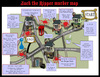 Cartoon: Murder in Whitechapel! (small) by campbell tagged jack,the,ripper,whitechapel,murder,map,london,tourist