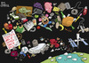 Cartoon: Space junk (small) by campbell tagged space,station,garbage,rubbish,junk,earth