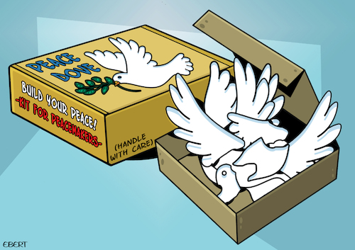 Build your peace! Build your peace!