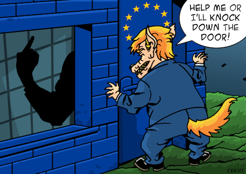 Cartoon: The big bad orange wolf (medium) by Enrico Bertuccioli tagged trump,donaldtrump,usa,iran,usairanwar,iranusawar,hormuz,straitofhormuz,europe,allies,unitedstates,wolf,worldwar,israel,lebanon,religiouswar,religiousextremism,politicalchaos,political,politicalcartoon,politicalcartoons,editorialcartoons,editorialcartoon,trump,donaldtrump,usa,iran,usairanwar,iranusawar,hormuz,straitofhormuz,europe,allies,unitedstates,wolf,worldwar,israel,lebanon,religiouswar,religiousextremism,politicalchaos,political,politicalcartoon,politicalcartoons,editorialcartoons,editorialcartoon