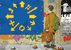 Cartoon: EU and migrants-2 (small) by Enrico Bertuccioli tagged migrants,migration,immigrant,immigration,eu,europe,reception,government,political,crisis,economy,business,money,intolerance,racism,death,security,safety,society