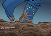 Cartoon: Europe and New World Order (small) by Enrico Bertuccioli tagged europe,world,newworldorder,globalcrises,future,war,worldwar,cooperation,partnership,strategicpartnership,collaboration,political,politicalcartoons,editorialcartoon
