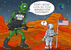 Cartoon: Mars ICE (small) by Enrico Bertuccioli tagged immigrant,immigration,migrants,alien,illegal,illegalimmigrants,donaldtrump,ice,immigrationandcustomsenforcement,unitedstates,deportation,police,brutality,usa,policebrutality,protests,riots,integration,tolerance,intolerance,racism,mexican,mars,marscolonization,political,politicalcartoon,politicalcartoons,editorialcartoon