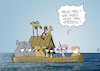 Cartoon: Das letzte Einhorn (small) by Tim Posern tagged religion,noah,bibel,einhorn,fantasy
