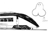 Cartoon: Keisei AE Series (small) by Teruo Arima tagged chinko,railway,railroad,japan,train,rolling,stock,panty,express