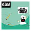 Cartoon: Je suis Charlie (small) by Giuseppe Scapigliati tagged je suis charlie