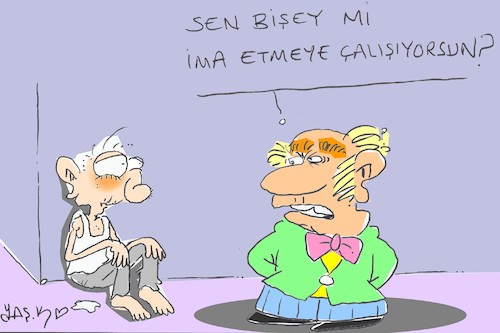 Cartoon: athlete (medium) by yasar kemal turan tagged athlete
