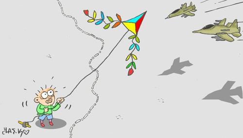 Cartoon: boundary violations (medium) by yasar kemal turan tagged boundary,violations