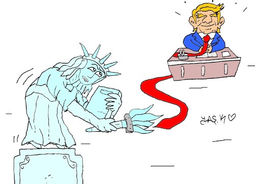 Cartoon: conceited (medium) by yasar kemal turan tagged conceited