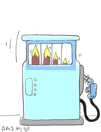 Cartoon: counter (medium) by yasar kemal turan tagged counter