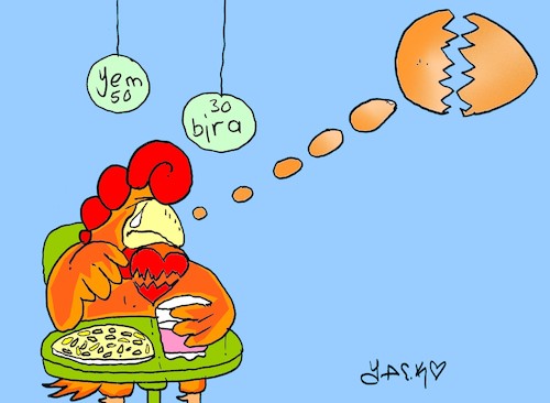 Cartoon: egg love (medium) by yasar kemal turan tagged egg,love